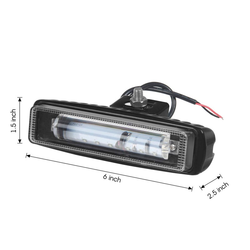 LY8 LED Forklift Safety Light Warehouse Danger Area Lamp Red Zone Warning Lights 10-80V(1Pcs) - Image 3